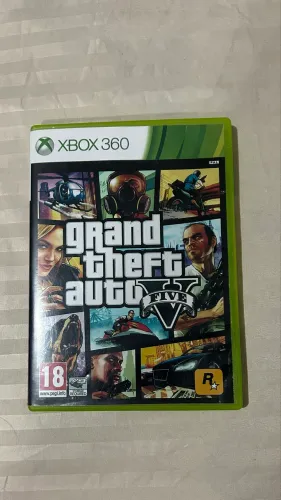 Jogo mídia física Original GTA V Xbox 360