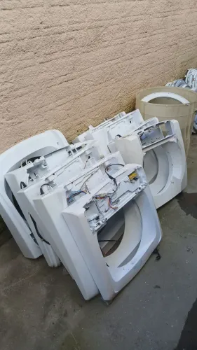 Tampas de vidro ou plástico psra máquinas de lavar roupa