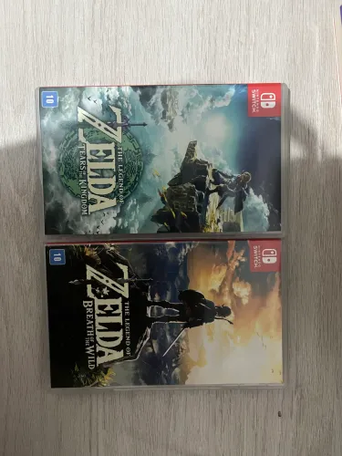 Zelda Tears of the kingdom + breath of the wild