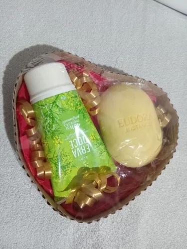 Kit desodorante Erva Doce + sabonete  Eudora 