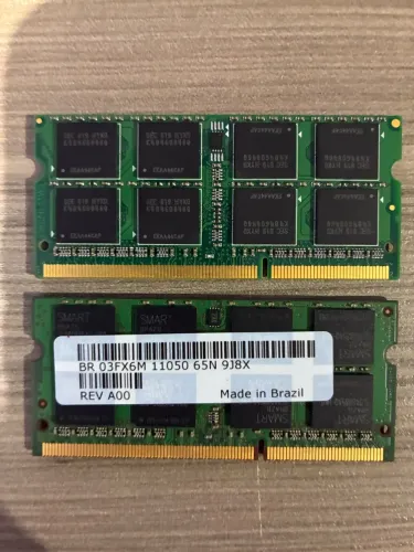 Memória RAM SODIMM 8GB DDR3L 1600MHz x2
