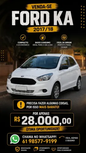 Ford KA 1.0 Se/se Plus Tivct Flex 5P 2018