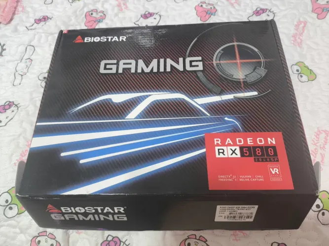 Placa de vídeo RX 580 Biostar