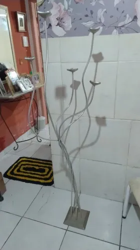 Castiçal Escultórico Assinado por Duílio Ferronato