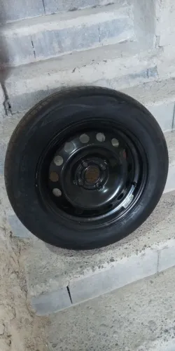Roda aro 15 + pneu 185/65 R15 (estepe) Onix