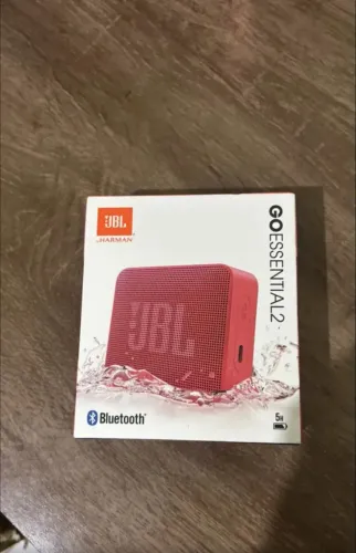 Caixa De Som Bluetooth Portátil Go Essencial 2 Jbl Vermelha Vermelho