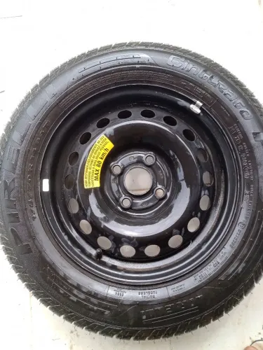 Estepe aro 14 não rodou com cabelo Pirelli 