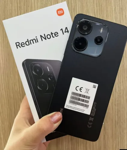 Celular Xiaomi -- Note 14 256GB PRETO Lacrado 100% Novo Global
