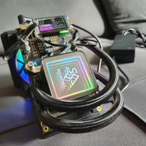 NerdQAxe++ Hydro 4.8Th/s 75W