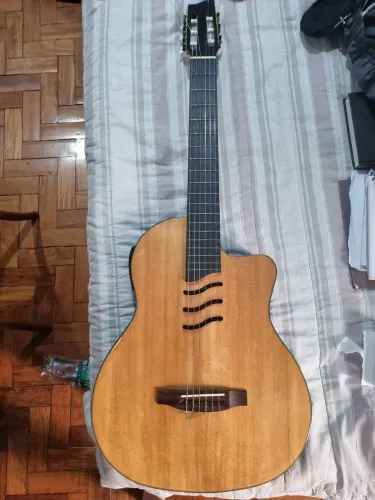 Violão Eletroacustico Nylon Di Giorgio Ebony