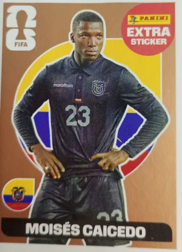 Figurinha Legends Bronze - Moisés Caicedo