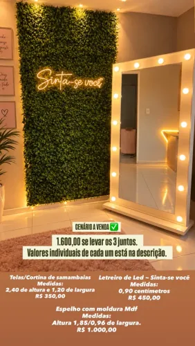 VENDO CENÁRIO COMPLETO 