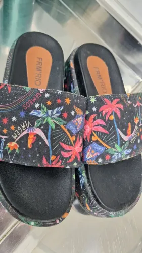 Sandália plataforma 