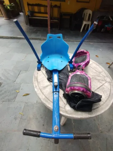 Carrinho Hoverkart Para Hoverboard Regulável (Leia todo o anúncio)