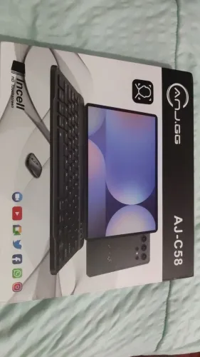 Tablet ANJ.GG AJ-C58 com Teclado e MouseTablet ANJ.GG AJ-C58 com Teclado e Mouse