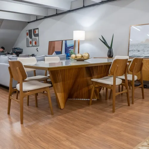Mesa modernas mesa de jantar oval redonda