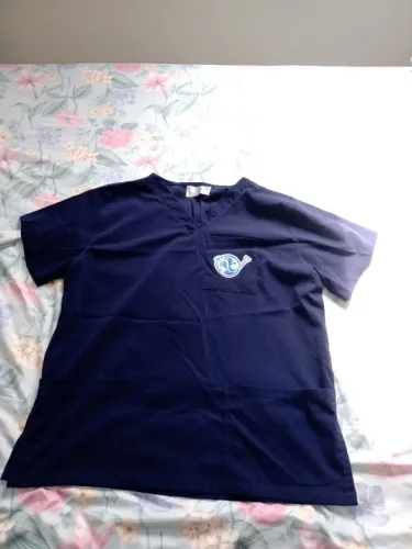 Scrub azul marinho