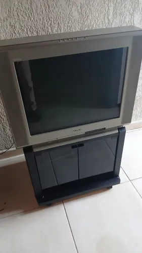 Tv sony trinitron 29 + rack original 