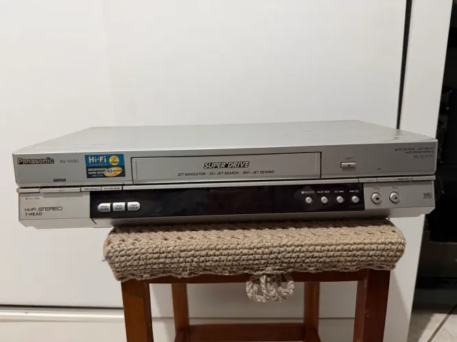Vídeo cassete panasonic NV stereo 7 cabeças 