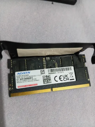 Memória Para Notebook Adata XPG, 16GB, 5600MHz, DDR5, CL46 - AD5S560016G-S