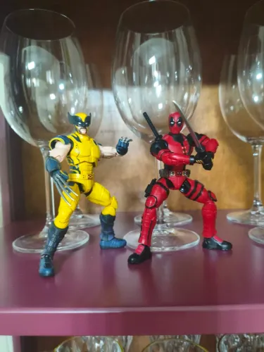 Kit Blokees Deadpool e Wolverine