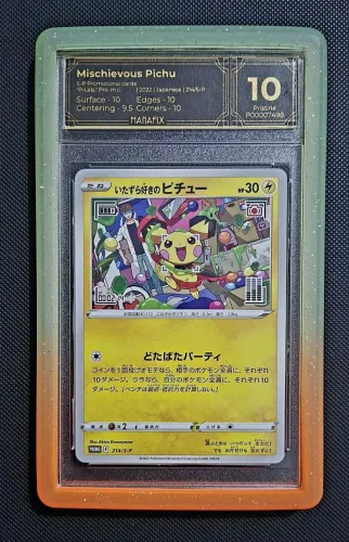 Pichu Pristine MSG grade 10 Japonês