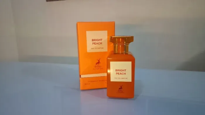 Perfume Bright Peach EDP 80ml Maison Alhambra