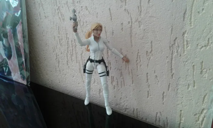 Boneca Capitão América Namorada Marvel Legends Colecionável Geek 