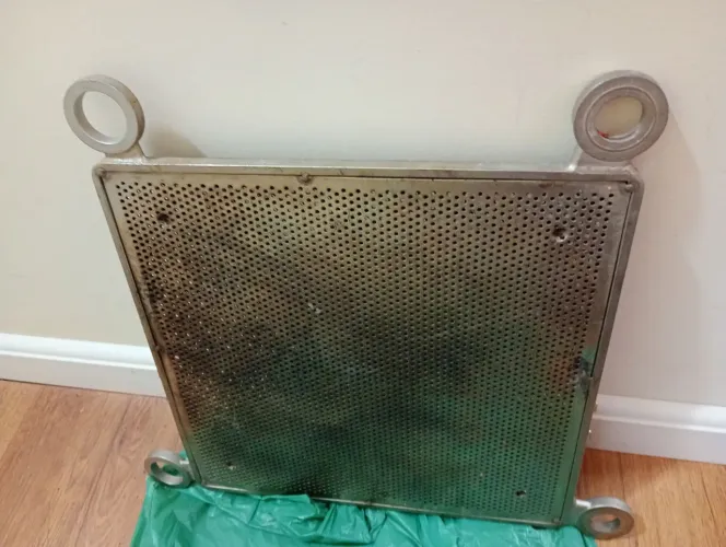 Grelha Inox para Churrasqueira Super Conservada Pouco uso