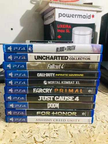 Jogos PS4 Lote c/ 10