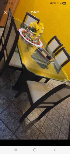 Vidro Temperado para tampo de mesa 1,80x80
