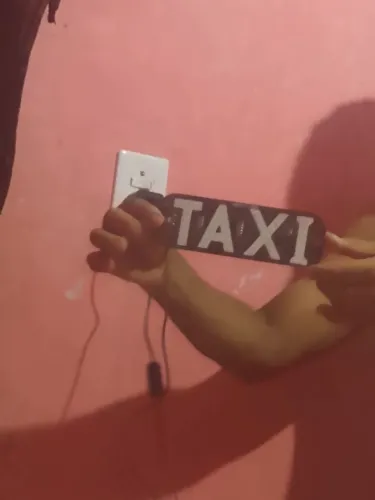 Placa LED TAXI 