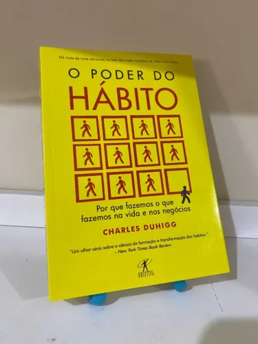 Livro O Poder do Hábito Novo