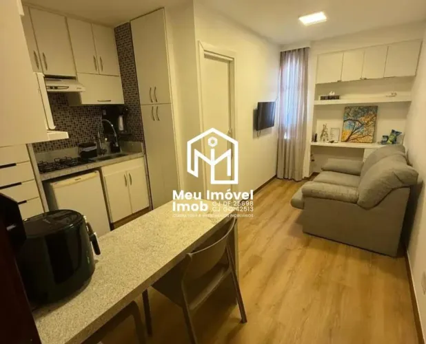 Edif Montserrat Studios APTO 1 Quarto 1 Suíte 1 Vaga 24m²