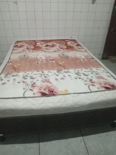 Cama box espuma casal