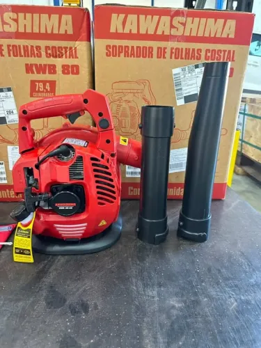 Soprador de Folhas Manual 25,4cc 2 Tempos Gasolina - KWB-26AS Kawashima