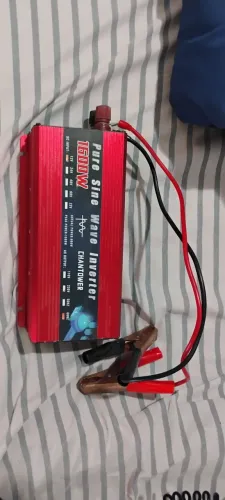 Inversor 12v para 220v - 1600w de pico - onda pura