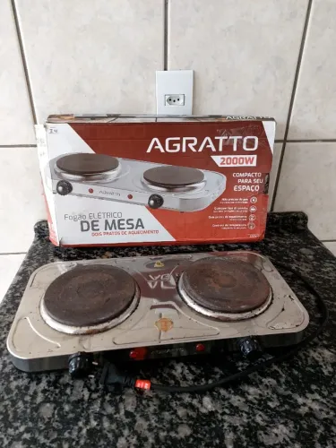 Fogão elétrico de mesa