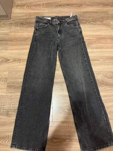 Calça jeans zara wide leg