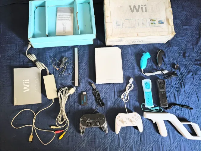 Nintendo Wii Completo Desbloqueado