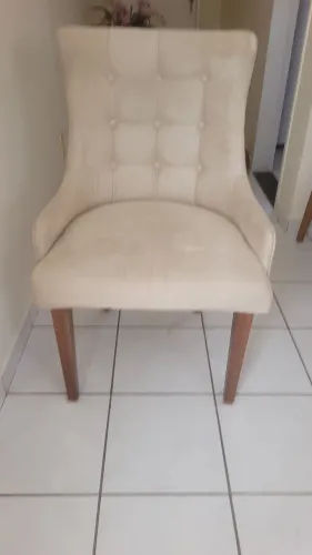 2 cadeiras para mesa de jantar 