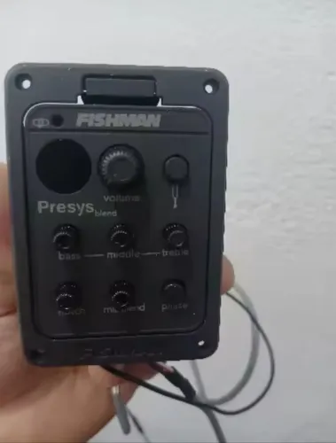 Equalizador presys blend fishman baixou de preço.