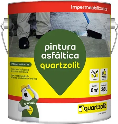 Pintura asfáltica impermeabilizante, 30946.16.34.056, QUARTZOLIT 
