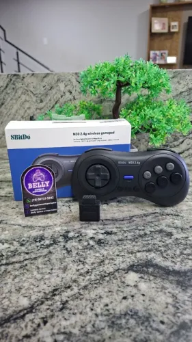 CONTROLE SEM FIO MASTER SYSTEM, MEGA DRIVE E ATARI NOVO