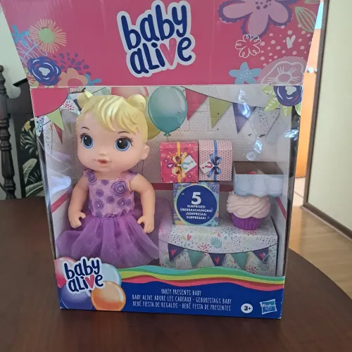 Boneca Baby Alive Festa Surpresa
