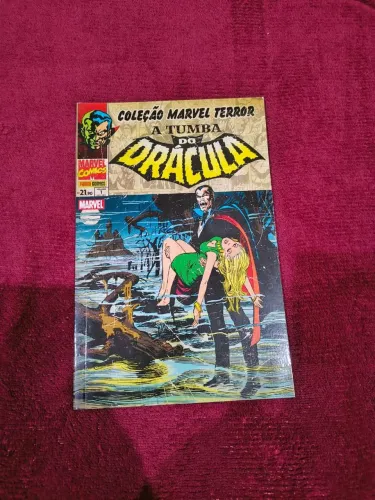 Coleção Marvel Terror A tumba do Drácula vol 1