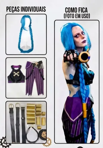 Cosplay Jinx Arcane