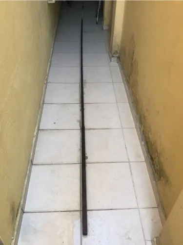 Barra de Ferro Reforçada - 5,40m - Ideal p/ Antena