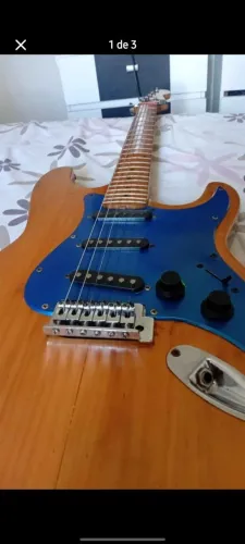 Strato feita por luthier, troco ou vendo