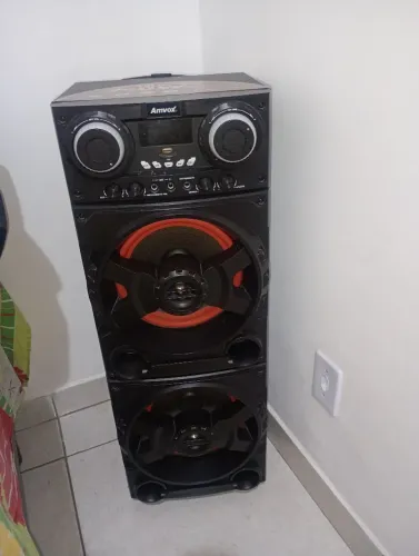 Caixa de som amvox 750w